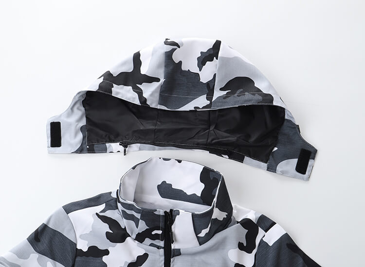 New Design Women's Camouflage Casual Windbreaker
