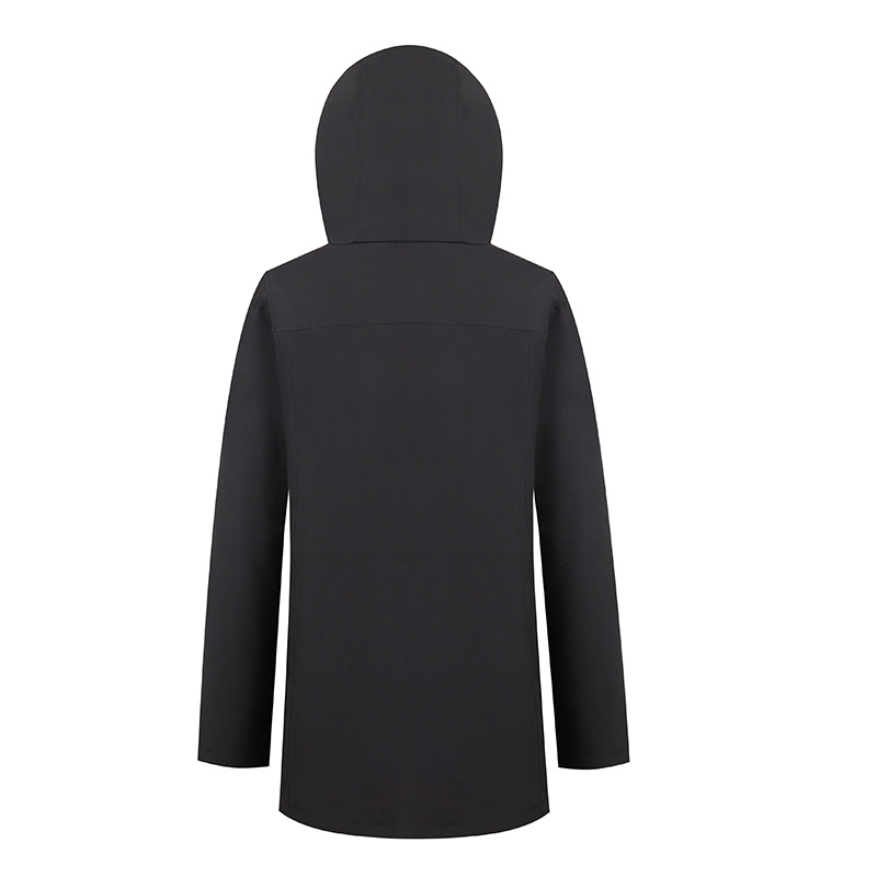 Women's trench coats with hoods