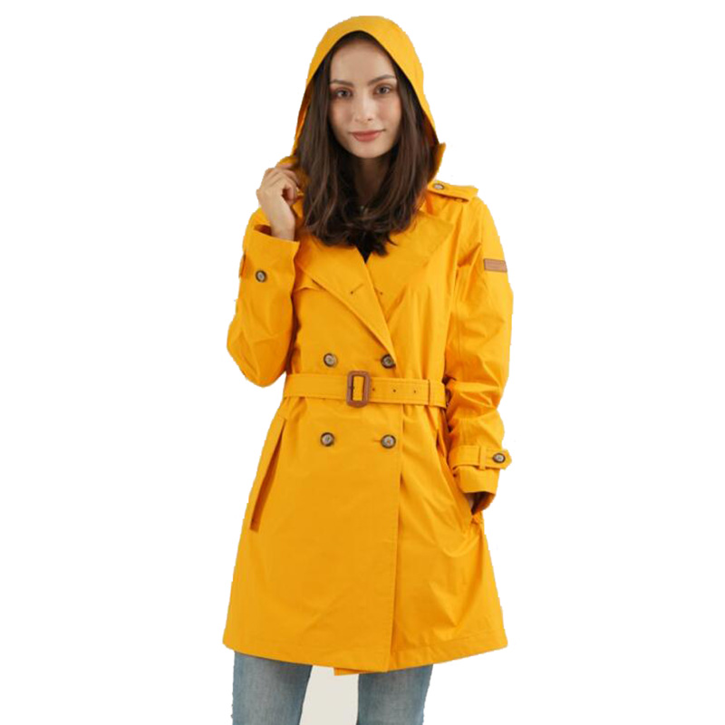 Damen-Trenchcoat-Regenmantel