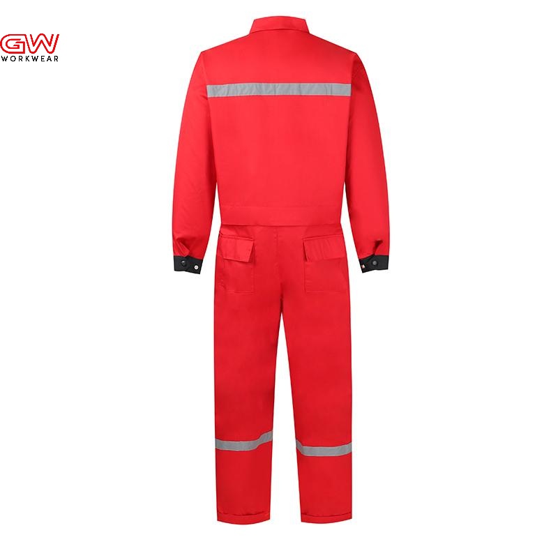 Men's flame resistant work coverall