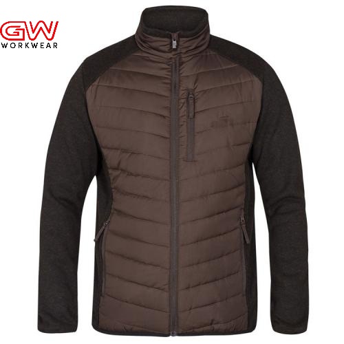 Mens quilted hybird jacket